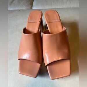 Jeffrey Campbell Peach Heels - Size 10